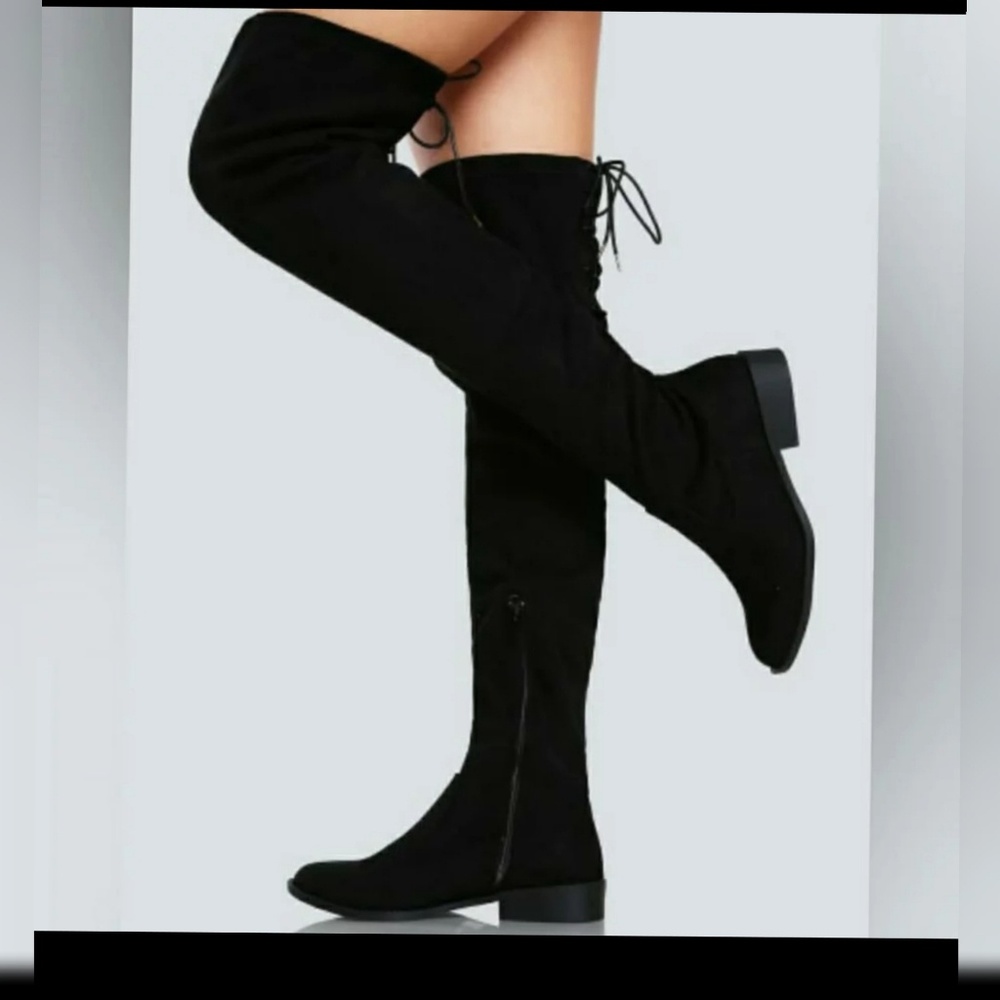 Over knee vegan Suede Boots 2020 - Picture 3 of 4